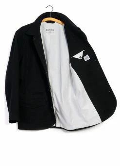 HANSEN GARMENTS JOHANNES | Relaxed Blazer Jacket | Black -Hansen Shop johannes relaxed blazer jacket black hansen garments 868793