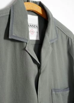 HANSEN GARMENTS JONNY | Short Sleeve Shirt | Eucalyptus 7 HANSEN GARMENTS JONNY | Short Sleeve Shirt | Eucalyptus -Hansen Shop jonny short sleeve shirt eucalyptus hansen garments 169949