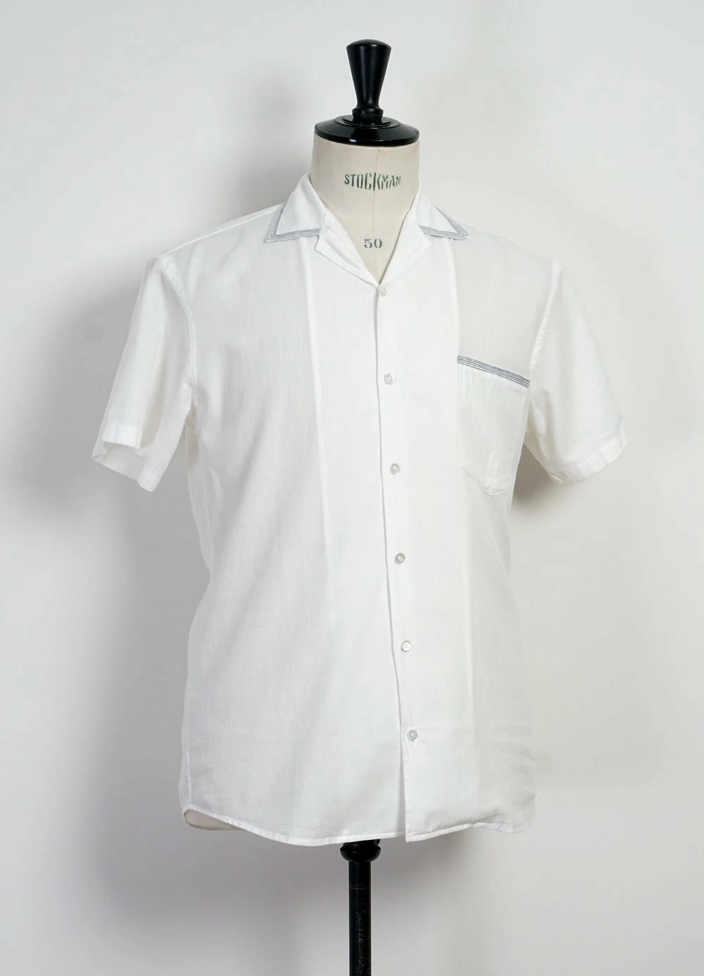 HANSEN GARMENTS JONNY | Short Sleeve Shirt | White 2 HANSEN GARMENTS JONNY | Short Sleeve Shirt | White - Image 2