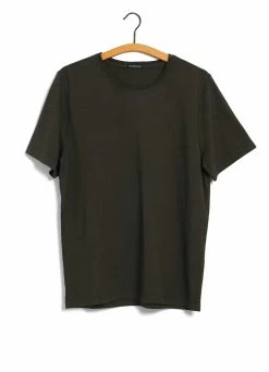 HANSEN GARMENTS JULIAN | Crew Neck T-Shirt | Woods