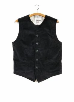 HANSEN GARMENTS KAJ | Casual Waistcoat | Black