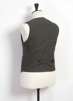 HANSEN GARMENTS KAJ | Casual Waistcoat | Black Sand 7 HANSEN GARMENTS KAJ | Casual Waistcoat | Black Sand -Hansen Shop kaj casual waistcoat black sand hansen garments 783622