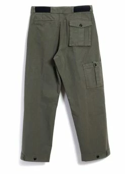 HANSEN GARMENTS KARLO | Wide Cut Utility Trousers | Green -Hansen Shop karlo wide cut utility trousers green hansen garments 973793