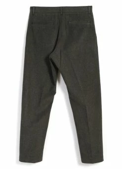 HANSEN GARMENTS KEN | Wide Cut Trousers | Greenish -Hansen Shop ken wide cut trousers greenish hansen garments 451927