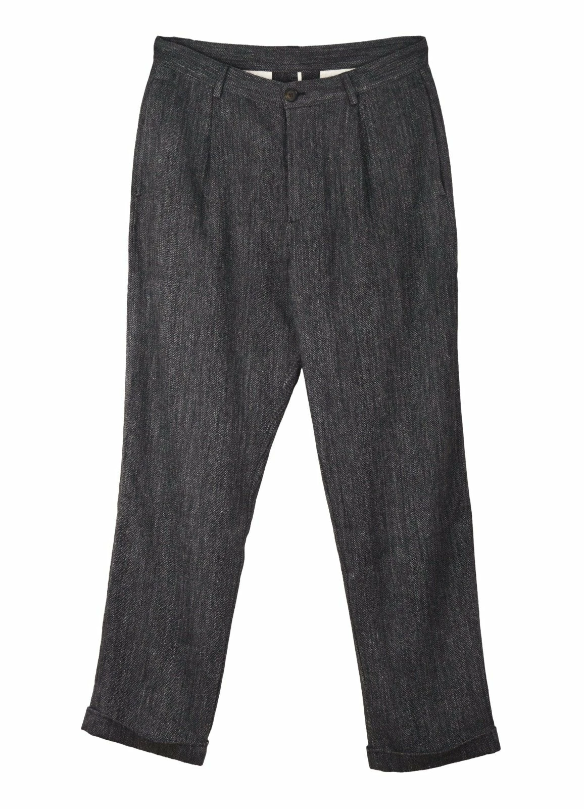 HANSEN GARMENTS MADS | Loose Fit Trousers | Dark Navy 1 HANSEN GARMENTS MADS | Loose Fit Trousers | Dark Navy