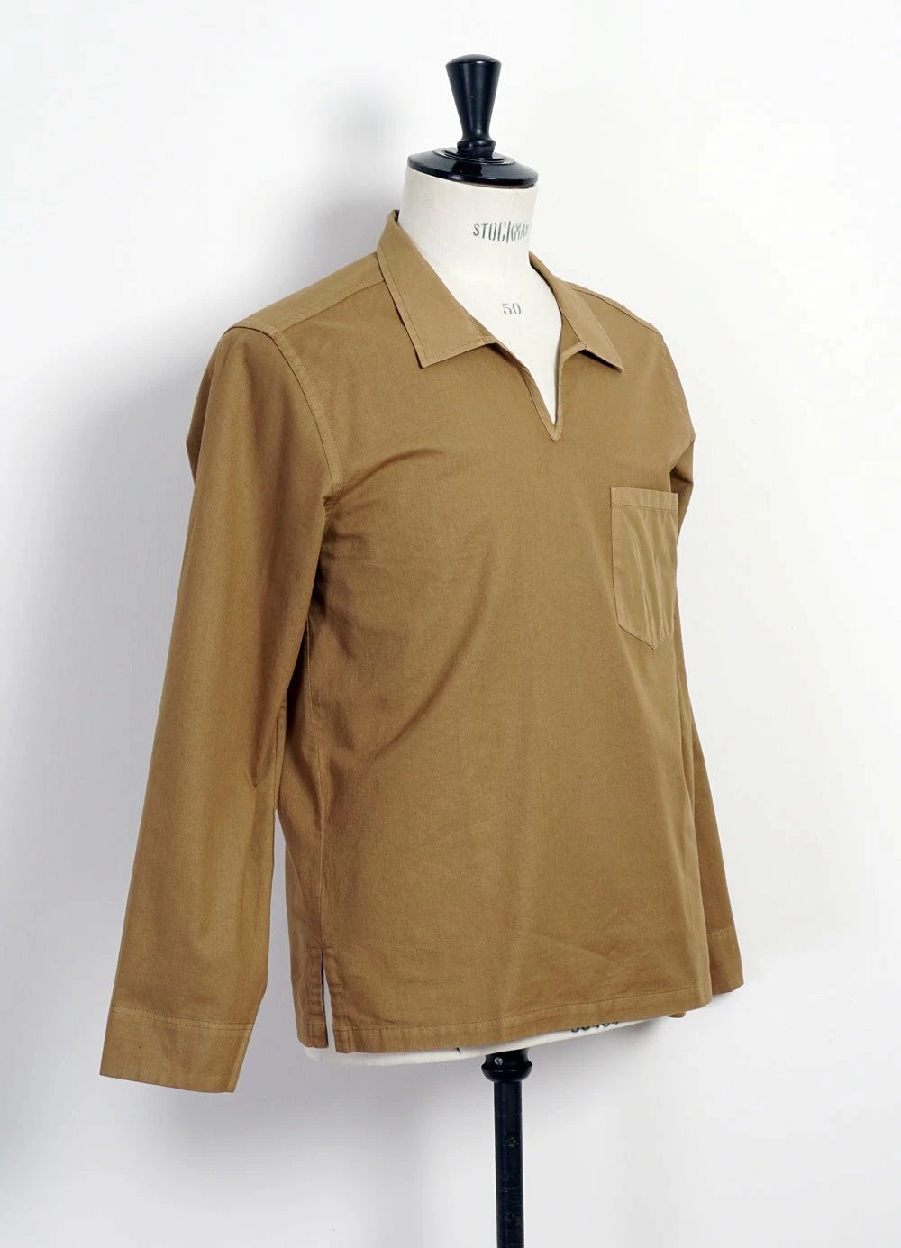 HANSEN GARMENTS MARIUS | Casual Pull On Shirt | Hay 3 HANSEN GARMENTS MARIUS | Casual Pull On Shirt | Hay - Image 3
