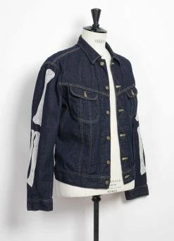 KAPITAL MEXICAN TUXEDO | 11.5oz Westerner Denim Jacket | Indigo -Hansen Shop mexican tuxedo 115oz westerner denim jacket indigo kapital 677645