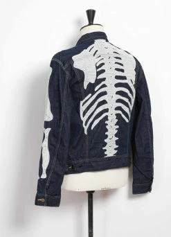 KAPITAL MEXICAN TUXEDO | 11.5oz Westerner Denim Jacket | Indigo -Hansen Shop mexican tuxedo 115oz westerner denim jacket indigo kapital 773101