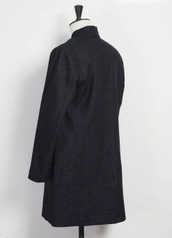 HANSEN GARMENTS MIKAEL | Denim Like Scarecrow’s Coat | True Blue -Hansen Shop mikael denim like scarecrows coat true blue hansen garments 188856