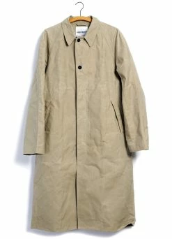 Front Page 43 HANSEN GARMENTS MORTEN | Long Windbreaker Coat | Sand
