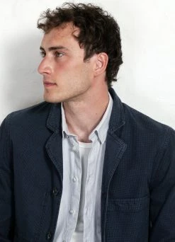 HANSEN GARMENTS NICOLAI | Informal 4-button Blazer | Black Navy -Hansen Shop nicolai informal 4 button blazer black navy hansen garments 484732