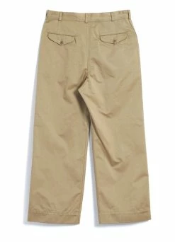 Front Page -Hansen Shop officer chino wide fit chino pants khaki monitaly 983048