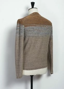 INIS MEÁIN OMBRÉ TUNIC | Linen Landscape Tunic | Beach/Stone -Hansen Shop ombre tunic linen landscape tunic beachstone inis meain 418912