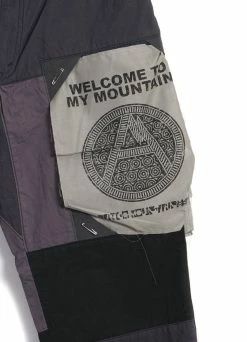 MOUNTAIN RESEARCH PATCHWORK PANTS | Grey -Hansen Shop patchwork pants grey mountain research 510665