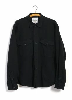 HANSEN GARMENTS RUBEN | Casual Over Shirt | Black