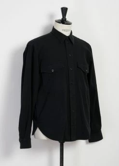 HANSEN GARMENTS RUBEN | Casual Over Shirt | Black -Hansen Shop ruben casual over shirt black hansen garments 733673