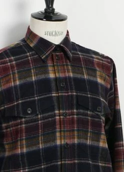 HANSEN GARMENTS RUBEN | Casual Over Shirt | Multi Colour Check -Hansen Shop ruben casual over shirt multi colour check hansen garments 605138