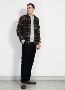 HANSEN GARMENTS RUBEN | Casual Over Shirt | Multi Colour Check -Hansen Shop ruben casual over shirt multi colour check hansen garments 832641