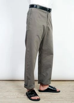 HANSEN GARMENTS TERRY | Casual Dyed Trousers| Sage -Hansen Shop terry casual dyed trousers sage 347683