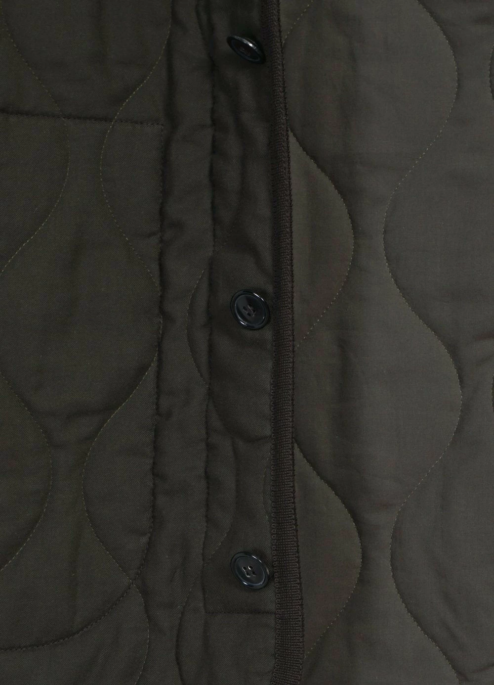 HANSEN GARMENTS TONY | Bonded Padded Vest | Dark Army 8 HANSEN GARMENTS TONY | Bonded Padded Vest | Dark Army - Image 8