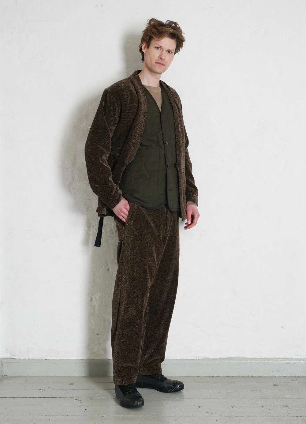 HANSEN GARMENTS TONY | Bonded Padded Vest | Dark Army 2 HANSEN GARMENTS TONY | Bonded Padded Vest | Dark Army - Image 2