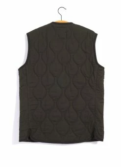 HANSEN GARMENTS TONY | Bonded Padded Vest | Dark Army 12 HANSEN GARMENTS TONY | Bonded Padded Vest | Dark Army -Hansen Shop tony bonded padded vest dark army hansen garments 881119