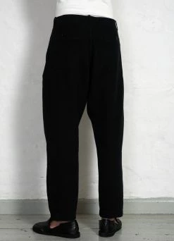HANSEN GARMENTS TRYGVE | Wide Cut Cropped Trousers | Black -Hansen Shop trygve wide cut cropped trousers black hansen garments 274248