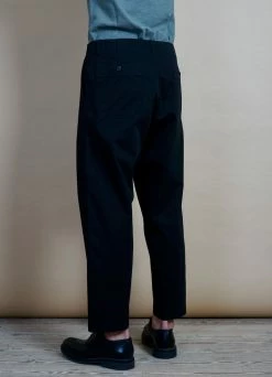 HANSEN GARMENTS TRYGVE | Wide Cut Cropped Trousers | Black 8 HANSEN GARMENTS TRYGVE | Wide Cut Cropped Trousers | Black -Hansen Shop trygve wide cut cropped trousers black hansen garments 861143