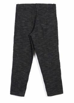 HANSEN GARMENTS TRYGVE | Wide Cut Cropped Trousers | Black Hemp 9 HANSEN GARMENTS TRYGVE | Wide Cut Cropped Trousers | Black Hemp -Hansen Shop trygve wide cut cropped trousers black hemp hansen garments 919307
