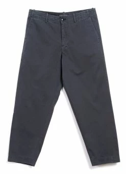 HANSEN GARMENTS TRYGVE | Wide Cut Cropped Trousers | Grey