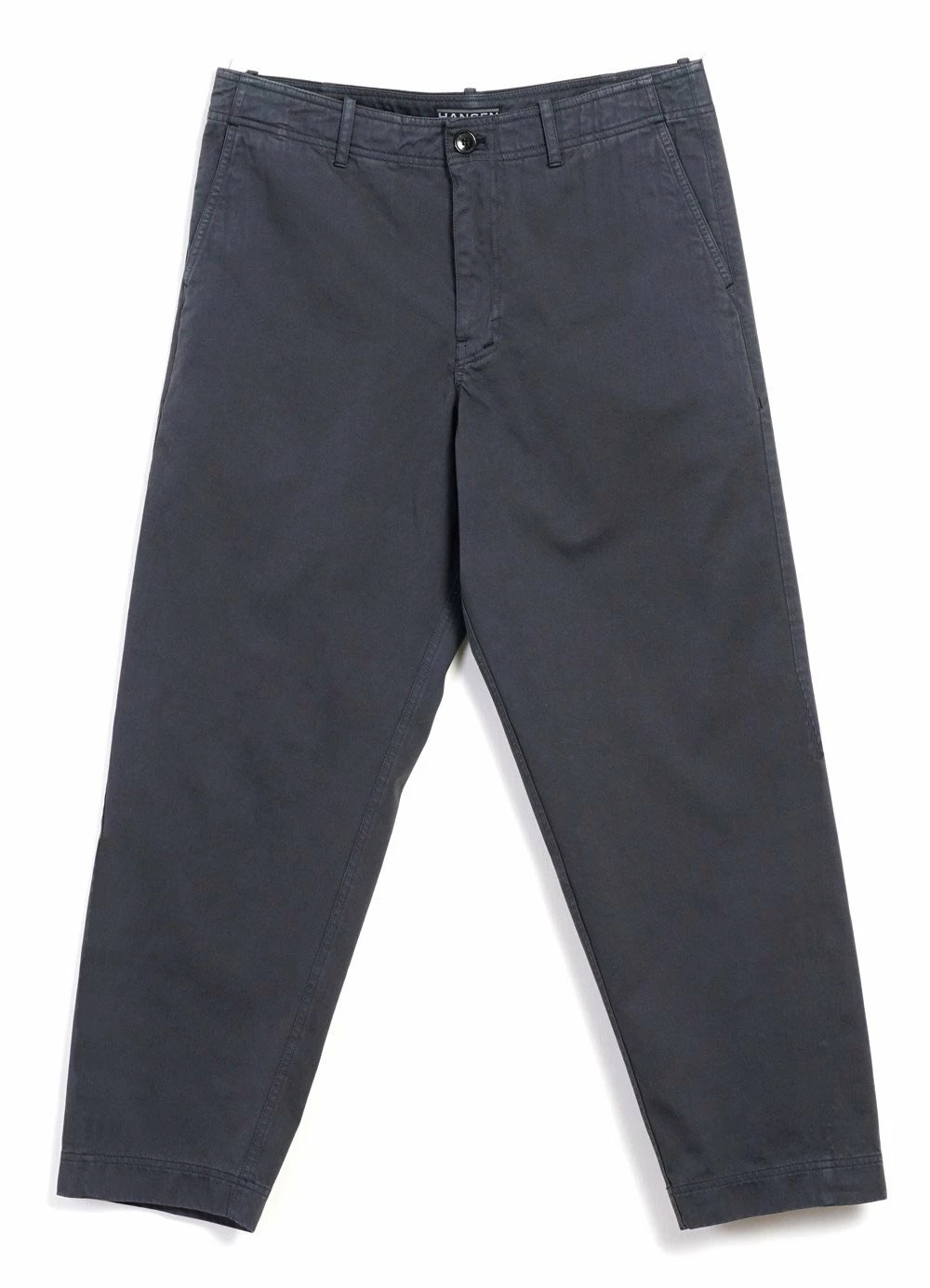 HANSEN GARMENTS TRYGVE | Wide Cut Cropped Trousers | Grey 1 HANSEN GARMENTS TRYGVE | Wide Cut Cropped Trousers | Grey