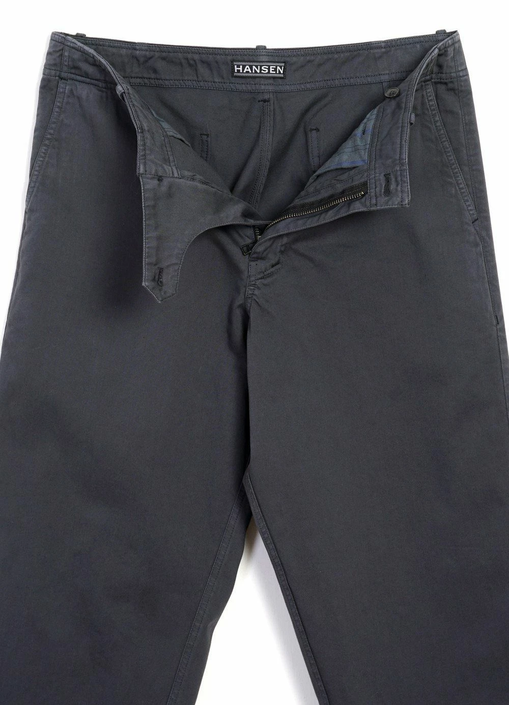 HANSEN GARMENTS TRYGVE | Wide Cut Cropped Trousers | Grey 6 HANSEN GARMENTS TRYGVE | Wide Cut Cropped Trousers | Grey - Image 6