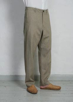 Front Page -Hansen Shop trygve wide cut cropped trousers safari hansen garments 977208