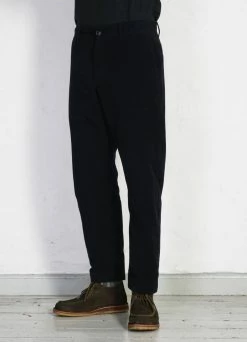 HANSEN GARMENTS TYGE | Wide Cut Cropped Trousers | Onyx -Hansen Shop tyge wide cut cropped trousers onyx hansen garments 135021