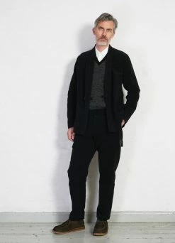 HANSEN GARMENTS TYGE | Wide Cut Cropped Trousers | Onyx -Hansen Shop tyge wide cut cropped trousers onyx hansen garments 287705