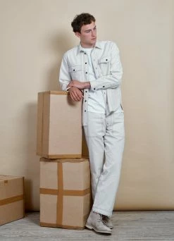 Front Page -Hansen Shop ville loose fit trousers nature hansen garments 673760