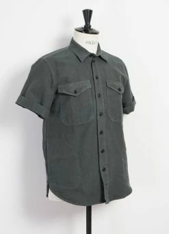 HANSEN GARMENTS VILLY | Short Sleeve Shirt | Oxidized -Hansen Shop villy short sleeve shirt oxidized hansen garments 372197