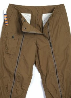 MOUNTAIN RESEARCH ZIPPER PANTS | Khaki -Hansen Shop zipper pants khaki mountain research 224296